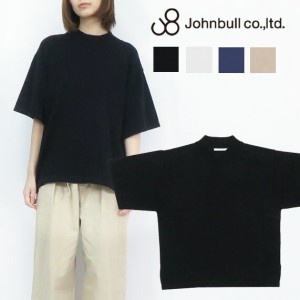 JOHNBULL ジョンブル レディース 無地 ドライコットン モックネック Tシャツ ZC752