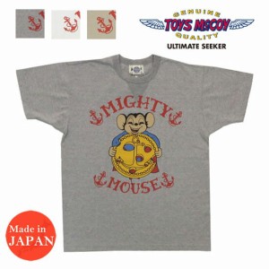 トイズマッコイ TOYS McCOY 半袖 Tシャツ マイティーマウス MIGHTY MOUSE TEE " ANCHOR CHEESE FACTORY "  TMC2205