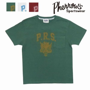 フェローズ Pherrow's 半袖 Tシャツ プリント 22S-PPT2