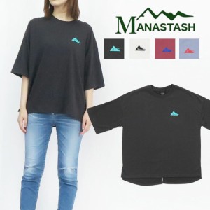 MANASTASH マナスタッシュ レディース ドライデオ Tシャツ ジオメトリック ロゴ 7223016