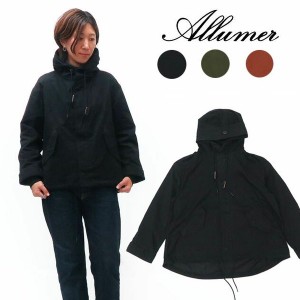 Allumer アリュメール 長袖 ショート モッズ コート ジャケット  レディース 8179252