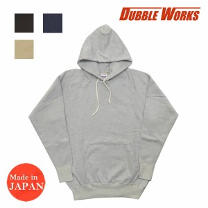 ダブルワークス DUBBLE WORKS 長袖 無地 パーカー プルオーバー ww83004