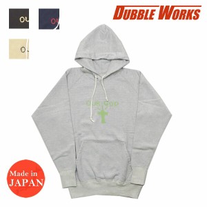 ダブルワークス DUBBLE WORKS 長袖 プリント パーカー プルオーバー OUR GOD ww83004