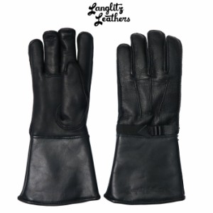 ラングリッツレザーズ Langlitz Leathers ラングリッツレザーズ Langlitz Leathers ガントレット レザーグローブ チャーチル社別注 ゴー