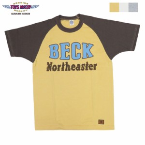 トイズマッコイTOYSMcCOY 半袖 ラグランTシャツ BECK ”NORTH EASTER” TMC2432 【2024年春夏新作】