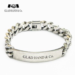 GLAD HAND JEWERLY グラッドハンド ID ブレスレット Lサイズ シルバー925 銀 アメリカ製 