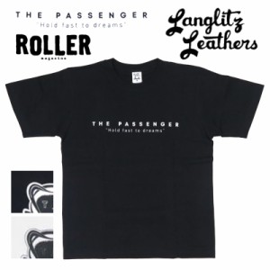 ラングリッツレザーズ Langlitz Leathers 半袖 Tシャツ ロゴプリント "THE PASSENGER"  Roller Magazine LLPA-002