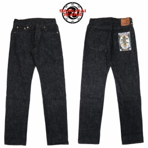 サムライジーンズ SAMURAI JEANS ジーンズ S5000BK2 新・零モデル ストレート 17oz 武士耳ブラックデニム ワンウォッシュ ジーパン 