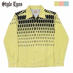 Style Eyes スタイルアイズ 長袖 コーデュロイ 開襟シャツ エルヴィス・プレスリー Mid 1950s Style Corduroy Sports Shirt “ELVIS DOT