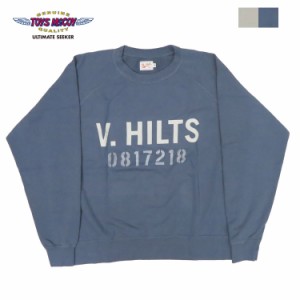 トイズマッコイ TOYS McCOY 長袖 クルーネック スウェット  GARMENT DYEING SWEAT SHIRT "V.HILTS" TMC2352 