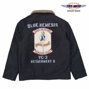 トイズマッコイ TOYS McCOY デッキジャケット N-1 DECK JACKET MARILYN MONROE "MISS N.A.S." TMJ2319 