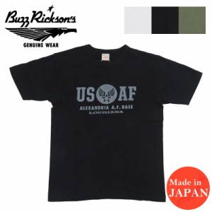 バズリクソンズ BUZZ RICKSON'S 半袖 Tシャツ プリント GOVERNMENT ISSUE TEE "U.S.AIR FORCE" BR79397【2024年春夏新作】