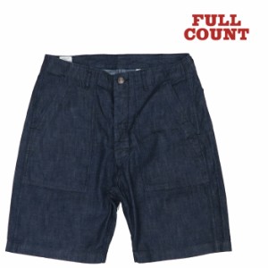 フルカウント FULLCOUNT 8oz デニム ユーティリティ ショート パンツ ジンバブエコットン ショートパンツ ハーフパンツ 1907-24B 【2024