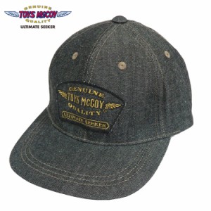 トイズマッコイTOYSMcCOY デニムキャップ BLACK DENIM CAP "TOYSMcCOY" TMA2404【2024年春夏新作】