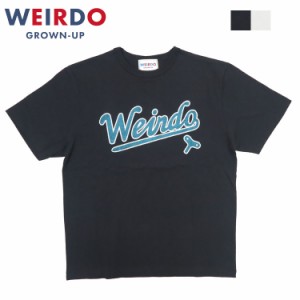 WEIRDO ウィアード 半袖 クルーネック Tシャツ 「WIND UP」 GLAD HAND グラッドハンド WRD-24-SS-26 【2024年春夏新作】