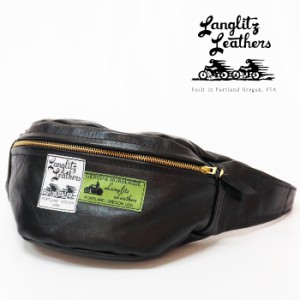 ラングリッツレザーズ Langlitz Leathers ホースハイド インサイド ポケット ウエスト バッグ Horse Hide inside Pocket Waist Bag レザ