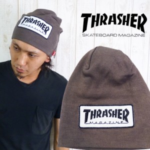 スラッシャー THRASHER ワッチキャップ コットン ワッペン