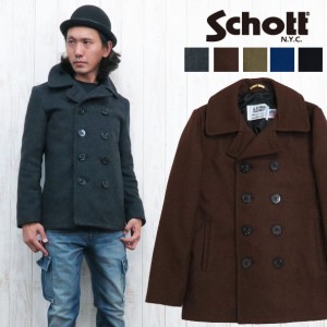 ショット Schott ピーコート 24oz 753US ライトウールメルトン sch7118