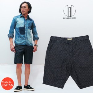 JAPAN BLUE JEANS ジャパンブルージーンズ レイルローダー ストライプ ショートパンツ ハーフパンツ ショーツ RAILROADER J3230J07 