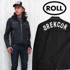 ROLL COTTON RIDERS JACKET コットンライダースジャケット 羽織物 ロール 03-72-404