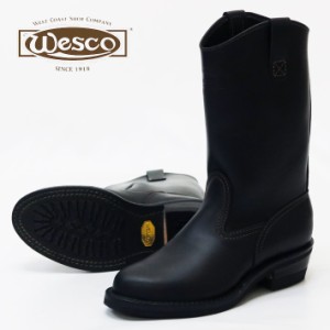 【即納在庫】 WESCO ウエスコ MORRISON モリソン ブーツ 12inch ブラック タイ ドメイン レザー Vibram #430 