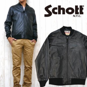 ショット Schott レザー ジャケット ２ライン TRUCK RIB BLOUSO sc3151040