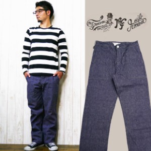 シュガーケーン SUGAR CANE ミスターフリーダム デニム ジーンズ 9.4oz. MN DENIM MECHANIC UTILITY TROUSERS SEA HUNT sc41346