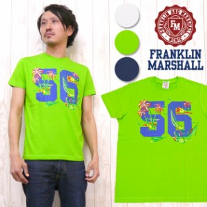 フランクリン マーシャル FRANKLIN＆MARSHALL 半袖 Ｔシャツ プリント トロピカル フラワー ５６ fm39181-4033 2014