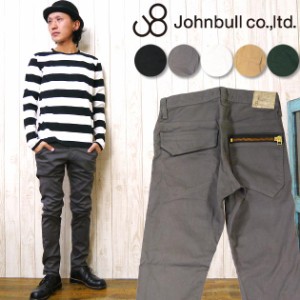 ジョンブル JOHNBULL パンツ ストレッチ 素材 スリム ジップ カラー 11929 ”jb11929”