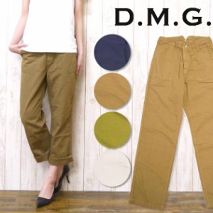 ドミンゴ D.M.G. DOMINGO レディース パンツ ワーク ルーズ コットン ヘンプ ウェザー 13-822l