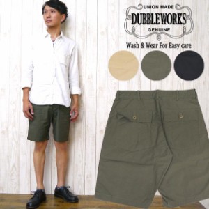 ダブルワークス DUBBLE WORKS ショートパンツ ショーツ ハーフパンツ ミリタリー ワンウォッシュ ww25003-ow