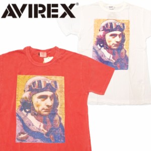 AVIREX アビレックス アヴィレックス ミリタリープリント後染めTシャツ 6173020