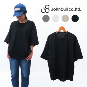 JOHNBULL ジョンブル レディース ビッグT Tシャツ 無地  zc365