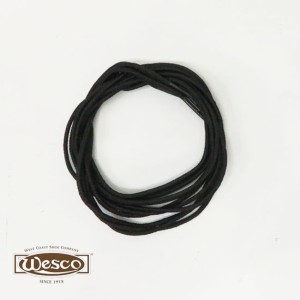 WESCO ウエスコ 純正Nylon Lace ナイロンレース シューレース 63インチ ブラック 