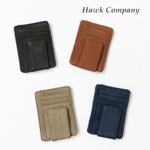 ホークカンパニー HAWK COMPANY ソフトレザー ウォレット マグネット パスケース カード入れ  hawk9201