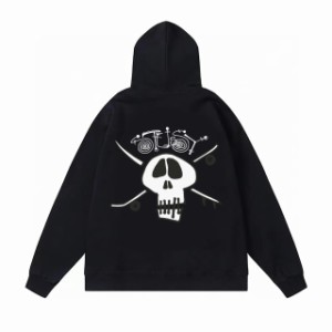 STUSSY ステューシー スウェット パーカー プルオーバー 薄裏起毛　長袖 トップス 男女兼用 カジュアル プリント  アウター 長袖 パーカ