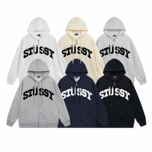 スウェット STUSSY ステューシー パーカー プルオーバー 裏起毛　長袖 トップス 男女兼用 カジュアル プリント  アウター 長袖