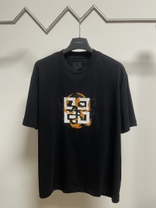 Givenchy ジバンシィ クラシックレター プリント 半袖 Tシャツ カップル カットソー