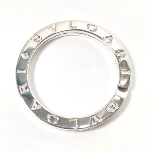 ブルガリ コレツィオーネ キーホルダー キーリング バッグチャーム レザー グリーン 緑 箱付 BVLGARI（新品・未使用品）