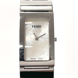 FENDI フェンディ 腕時計 3250L ステンレススチール/ステンレススチール シルバー シルバー レディース 中古