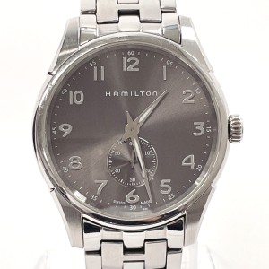 HAMILTON ハミルトン 腕時計 H384110 ジャズマスター シンライン ステンレススチール/ステンレススチール シルバー シルバー メンズ 中古
