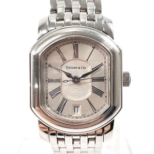 TIFFANY&Co. ティファニー 腕時計 D470.422 マーククーペ ステンレススチール/ステンレススチール シルバー レディース 中古
