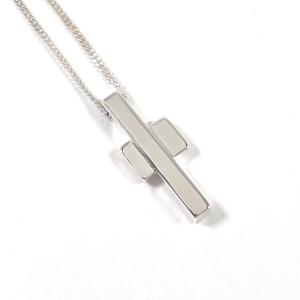 グッチ　クロスペンダント　ミディアムサイズ　シルバーネックレス　Ag925 駅南やまご質店オンラインショップ / グッチ ディアマンテ