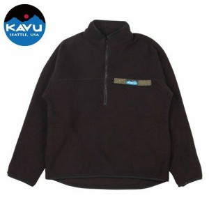 カブー(KAVU) フリーススローシャツ ブラック L