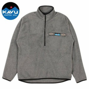 カブー(KAVU) フリーススローシャツ グレイ M