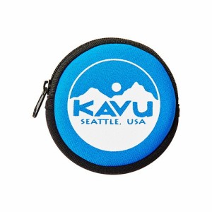 カブー サークルコインケース ブルー (KAVU)