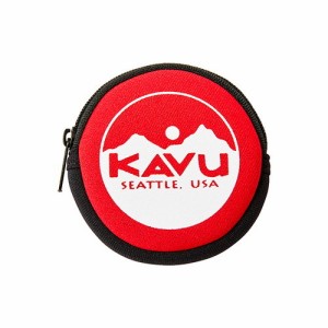 カブー サークルコインケース レッド (KAVU)