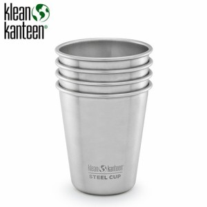 クリーンカンティーン スチールカップ 10oz 4pack ステンレス  (Klean Kanteen) |アウトドア アウトドア用品 アウトドアー 用品 アウトド