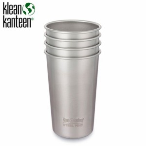 クリーンカンティーン パイントカップ 16oz 4pack ステンレス  (Klean Kanteen) |アウトドア アウトドア用品 アウトドアー 用品 アウトド