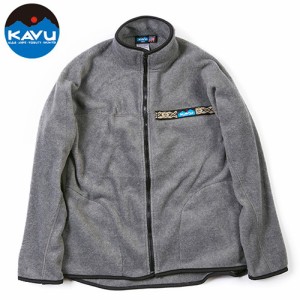 カブー フリース F/Z スローシャツ チャコール M (KAVU)